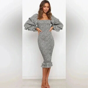 Petal & Pup Leia  Dress Olive Size 10